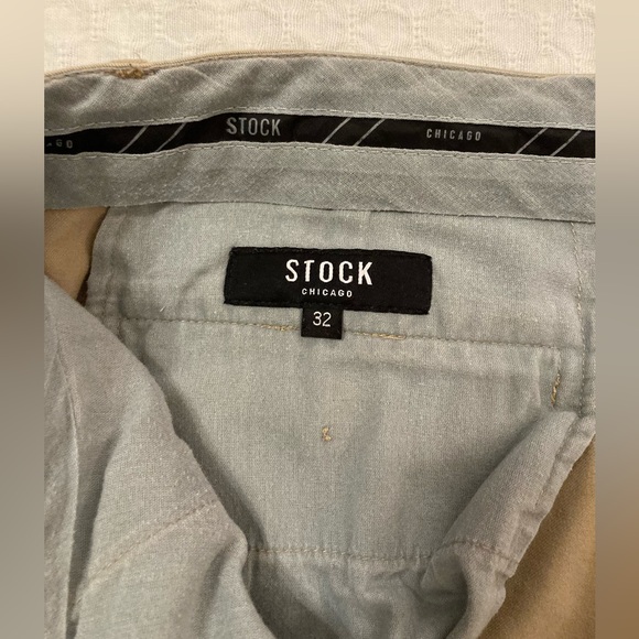Stock Mfg chinos, khaki, size 32 - Picture 5 of 7
